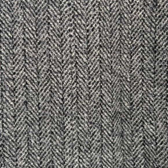 Vintage 90s Mackintosh Womens Chevron Wool Double Breasted Blazer Gray‎ Medium - Picture 8 of 11